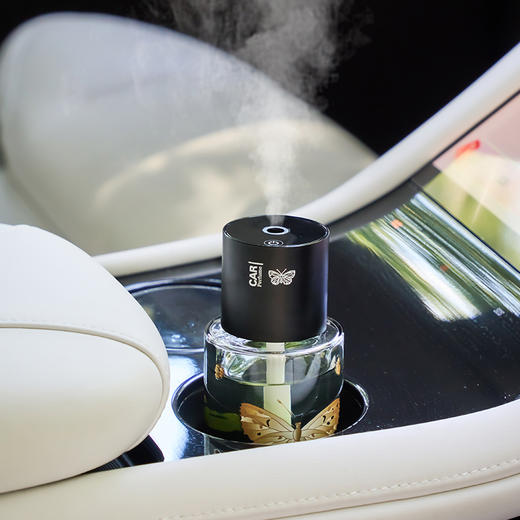 大英博物馆散香液车用水杯架香薰车载香氛高级感蝶舞女生创意礼物 商品图1