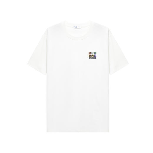 【新品上新】HX 夏季圆领短袖T恤合体S102522409101/02 商品图2