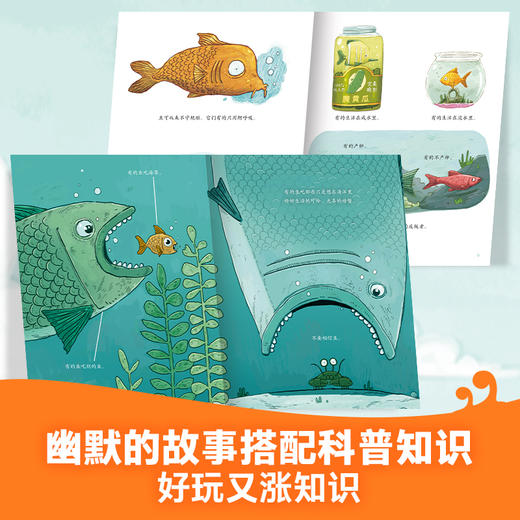千万不要相信鱼 凯迪克金奖得主新作，超幽默的非虚构叙事性绘本！ 商品图2
