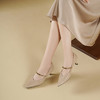 Westory2025年秋季中跟尖头百搭同期浅口单鞋S25CE76121 商品缩略图4