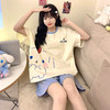 【买一套送一套】睡衣女夏天短袖薄款可爱卡通甜美风夏季新款家居服套装可外穿聚 商品缩略图6