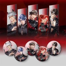 王者荣耀 频率frequency系列 超弦 马口铁徽章 吧唧 5包/盒 国谷