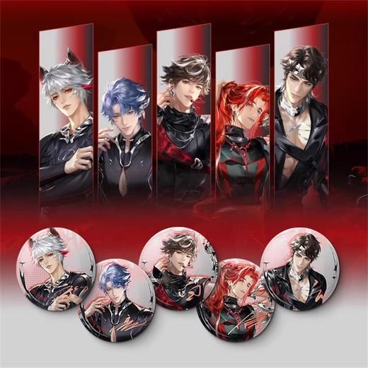 王者荣耀 频率frequency系列 超弦 马口铁徽章 吧唧 5包/盒 国谷 商品图0