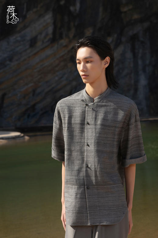 荷木HEMU丨[MEN]织拙·短袖 商品图2