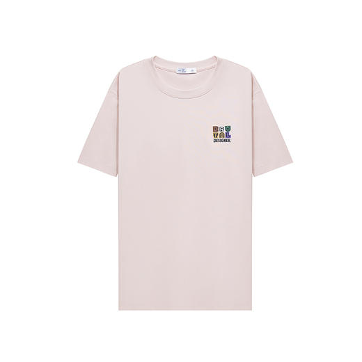 【新品上新】HX 夏季圆领短袖T恤合体S102522409101/02 商品图0