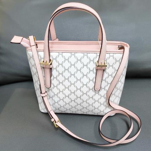 【国内普通仓】轻奢百搭手提粉白菜篮子24*10*19cm 商品图1