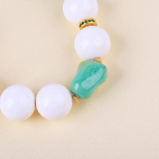 【财神到】牙雕蓝松手串   ZX2506176 商品图4