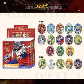 凹凸世界 九周年 童话限定 椭圆徽章 吧唧 14包/盒 国谷