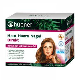 【跨境】德国Huebner郝柏娜 硅素护发饮希黎思15ml*30条（杏桃味）护内发服