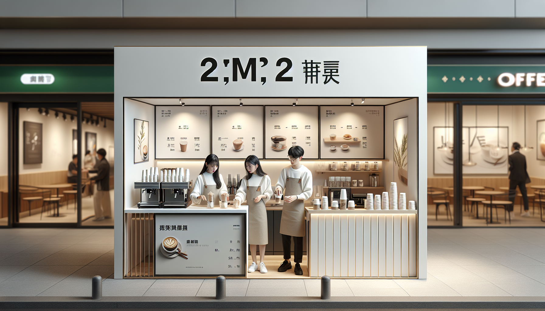 玛A的2㎡小店模式适合哪些类型商户？