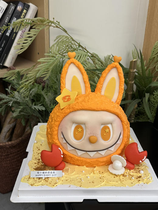 巨蟹座拉布布定制蛋糕，提前3天以上预定，照片均为手机实物拍照 商品图1