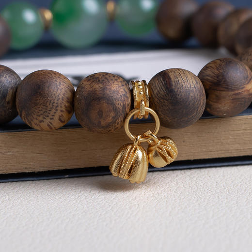 xy0441沉香+非洲翠莲蓬手串 商品图5