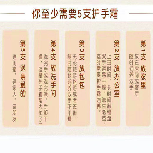 春娟黄芪保湿护手霜100g*2 商品图2