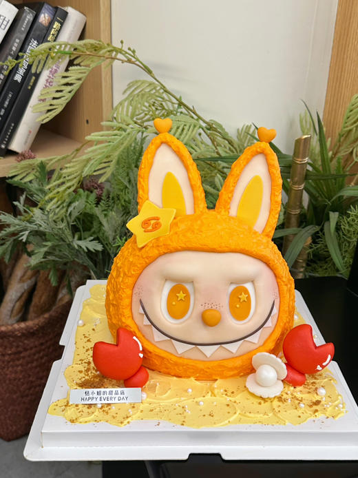 巨蟹座拉布布定制蛋糕，提前3天以上预定，照片均为手机实物拍照 商品图0