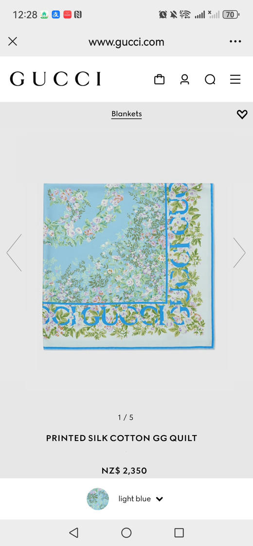 GG夏被。粉色 蓝色。自己备注颜色 商品图0