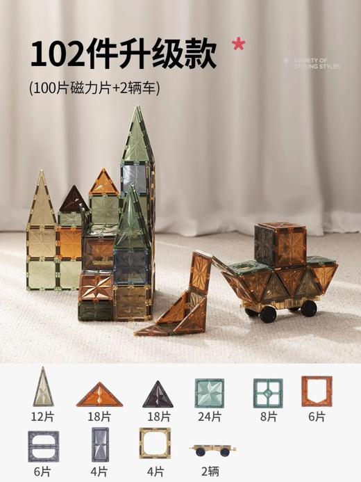 【积分商城】曼龙儿童磁力片 商品图1