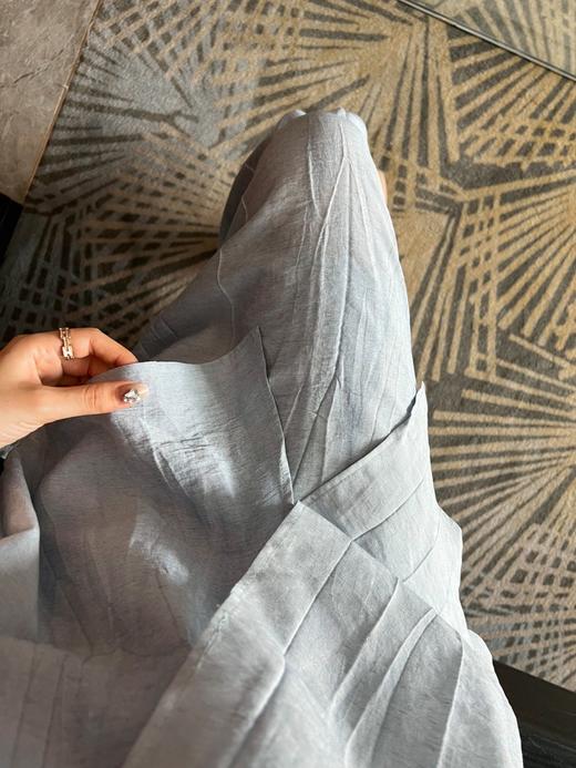 无袖A字上衣+宽松直筒半身裙 商品图14