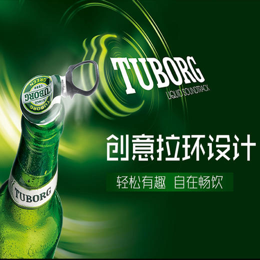 乐堡啤酒 嘉士伯乐堡啤酒拉环盖小瓶装啤酒495ml*12瓶 商品图3