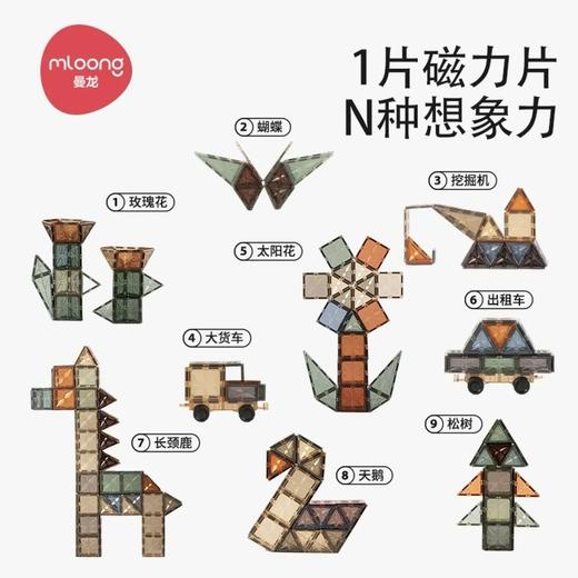 【积分商城】曼龙儿童磁力片 商品图3