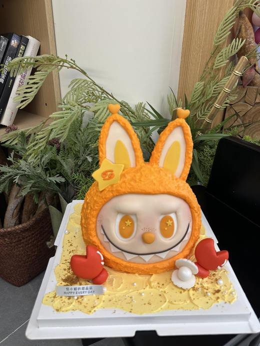 巨蟹座拉布布定制蛋糕，提前3天以上预定，照片均为手机实物拍照 商品图4