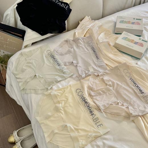 【福利价！59抢5件礼盒装！】冰感舒适，五色随心选🔥裸肌体验，10A冰膜降温三角裤！无痕高弹，软糯贴肤，给肌肤24H自由呼吸💨 商品图2