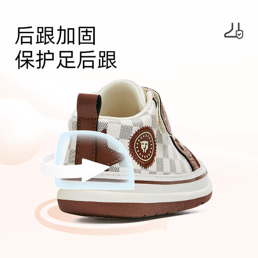 泰兰尼斯秋季婴童段211系列棋盘格学步鞋T01B3C3046 商品图1