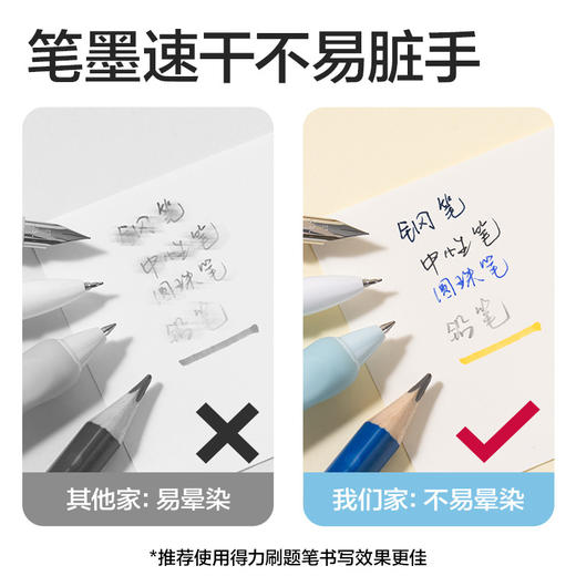 【拍1发3！到手180张】得力BT400刷题记事贴 ，速干不晕染，英语学习&便签记录全搞定！📚✍️ 商品图2