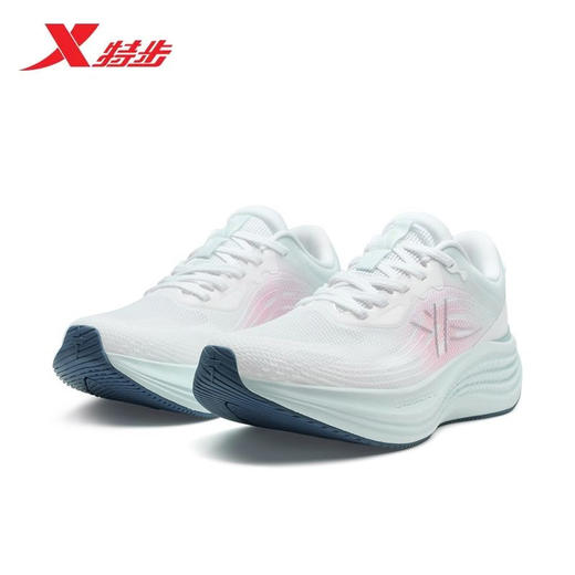 特步流云3.0跑步鞋网面透气运动鞋女鞋975318110020 商品图1