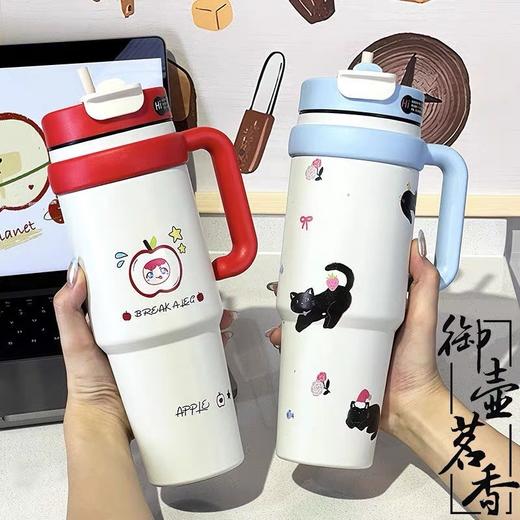 高颜值咖啡杯 ，可爱公仔设计+700ML超能装，保温保冷全搞定🌟随身携带，颜值即正义！  商品图2
