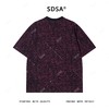 T4157SDSA夏季高级感新款男士美式磨破撞色设计圆领短袖T恤休闲时尚 商品缩略图5