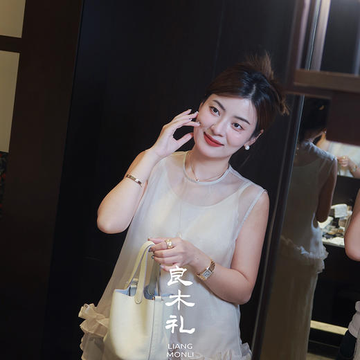 【不退不换】良木礼真丝欧根纱套装（T2E049） 商品图4