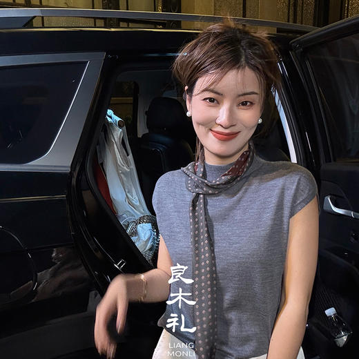 【预售7天】良木礼羊毛无袖套衫（3060） 商品图0