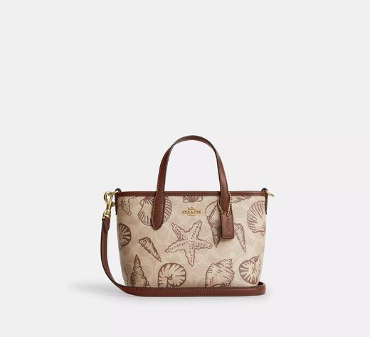 好折！Coach 海滩风拉链托特包 大号￥1850 迷你￥1250直邮到手 商品图8