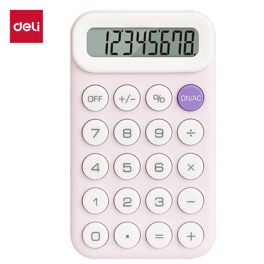 计算器会计用 得力TE10便携计算器，8位数显+多功能按键，随身携带超方便！ 商品图6
