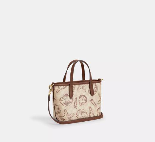 好折！Coach 海滩风拉链托特包 大号￥1850 迷你￥1250直邮到手 商品图9