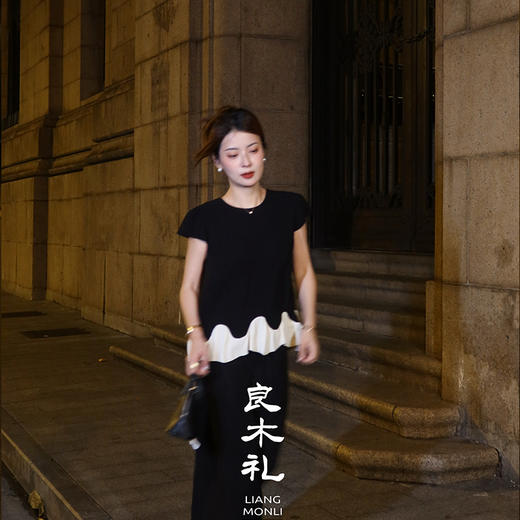 【不退不换】良木礼上衣&醋酸开叉半裙（9137&88168） 商品图3