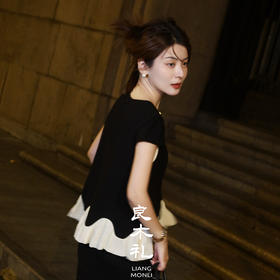 【不退不换】良木礼上衣&醋酸开叉半裙（9137&88168）