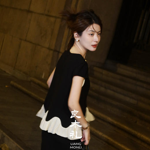 【不退不换】良木礼上衣&醋酸开叉半裙（9137&88168） 商品图0