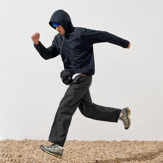 714street户外防水休闲裤男2025秋季新款弯刀裤cleanfit直筒长裤 商品图2