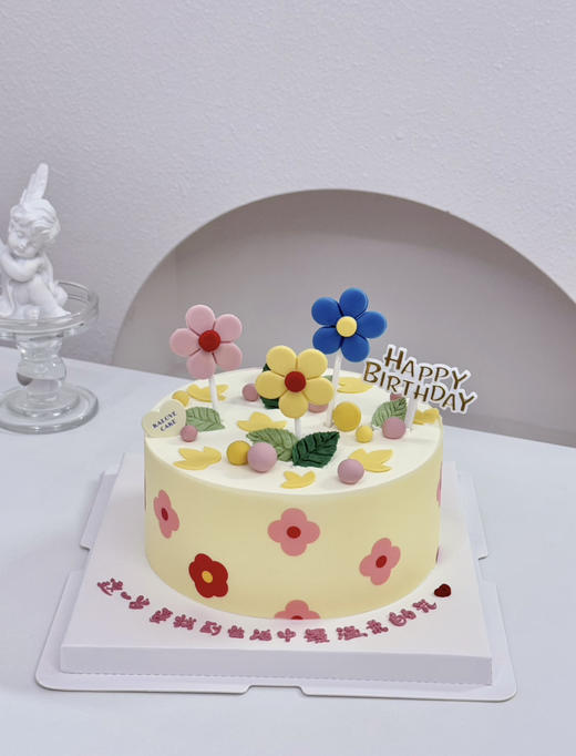ins风花花蛋糕 商品图0