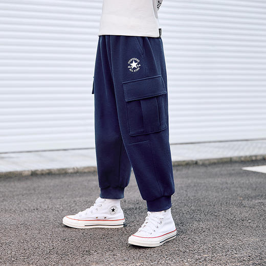 CONVERSE 秋 大童小童 儿童童装长裤 CNVB-KN-G566 商品图1