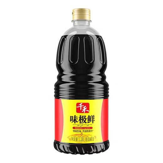 千禾味极鲜生抽酱油1.28L（新品） 商品图0