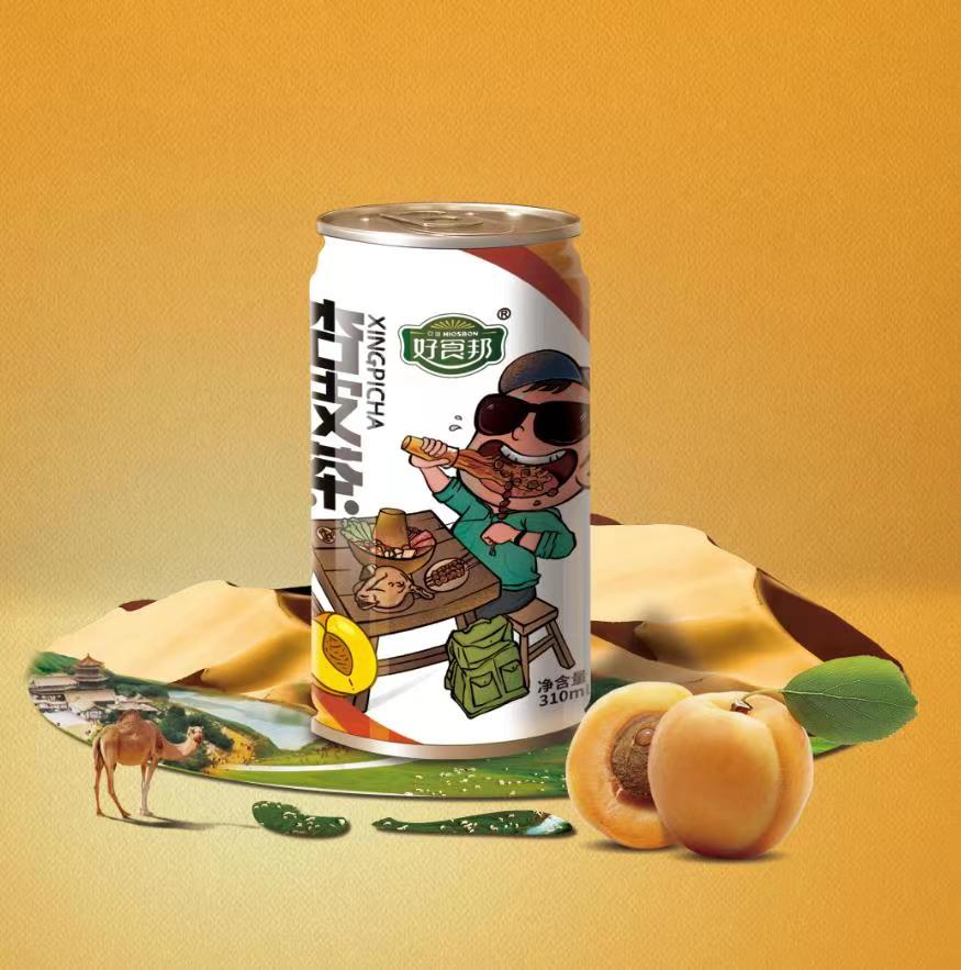 【甘肃农垦】亚盛好食邦 黄芪杏皮茶 248mlx8瓶