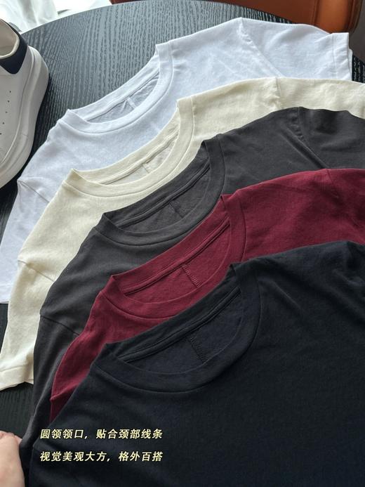 the r*w同款100%长绒棉短袖T恤 商品图12