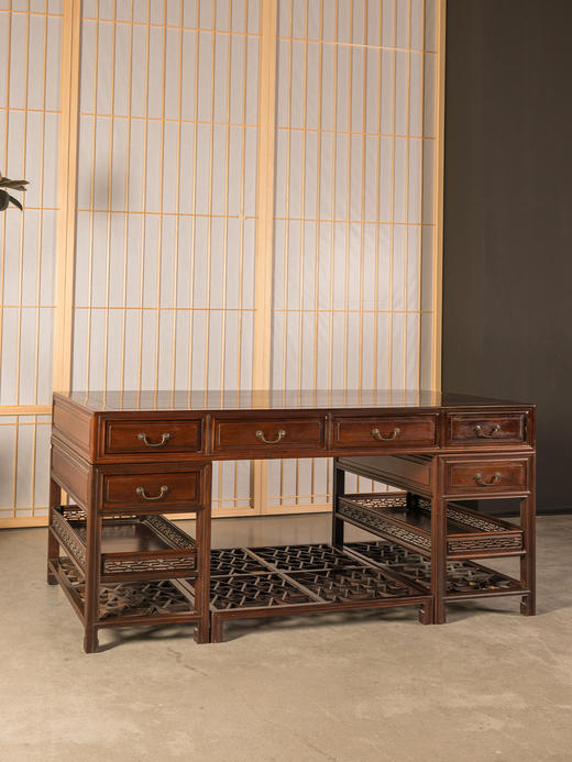 民国	红木写字台 商品图1