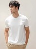 王炸高品质男士罗蒙桑蚕丝净版圆领T恤 商品缩略图0