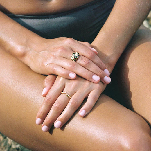 在途4周到｜Agapee-SATIS-波纹 可调节 戒指［法国设计师］ 商品图3