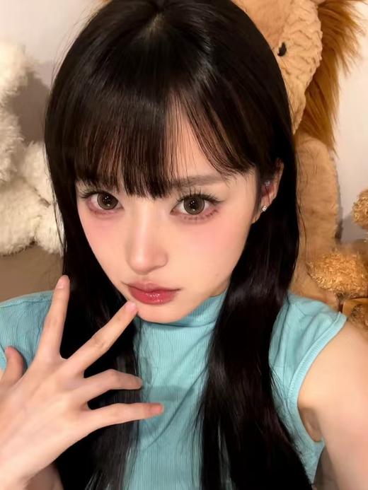 <日抛大直径>Tiny natch-可可布丁 棕-14.5mm【日抛 0-1000度 含525/575】 商品图7