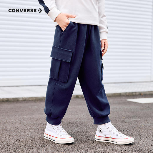 CONVERSE 秋 大童小童 儿童童装长裤 CNVB-KN-G566 商品图0