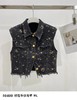 74W20400#牛仔马甲 商品缩略图0